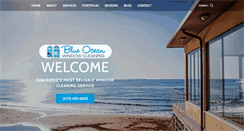 Desktop Screenshot of blueoceanwindowcleaning.com